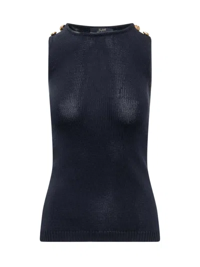 The Seafarer Mini Sweater In Blue