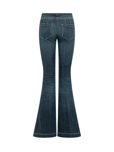The Seafarer Mini Trousers In Blu