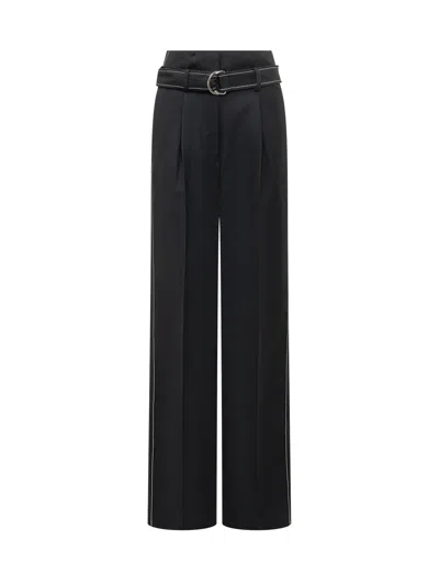 The Seafarer Mini Trousers With Belt In Black