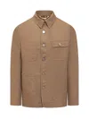 The Seafarer Morrison Jacket In Brown