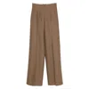 The Seafarer Pleated Pants In Brown