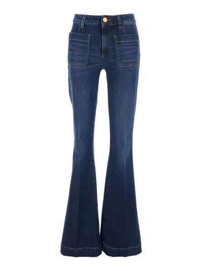 The Seafarer Pantalone Delphine In Blue