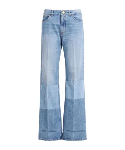 The Seafarer Smin Baggy Jeans In Blue