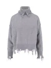 The Seafarer Stella Sweater In Animal Print