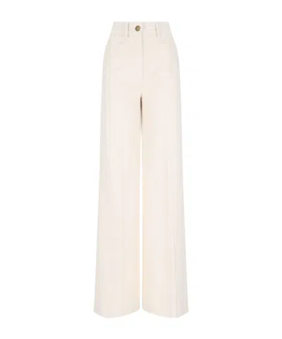 The Seafarer Straight Casual Pants In White