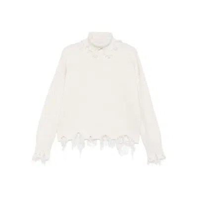 The Seafarer Sweater In White