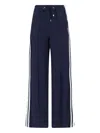 The Seafarer Seafarer Striped Wide Leg Pants In Blue
