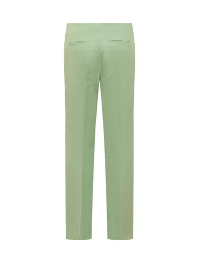The Seafarer Trousers Melina - Relaxed Fit, Spring/summer 2025 In Verde