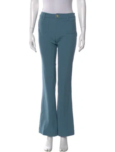 Pre-owned The Seafarer Wide Leg Pants In Blue