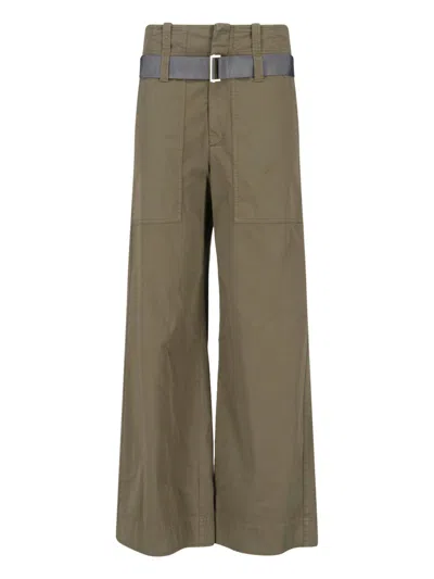 The Seafarer Wide Pants In Brown