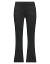 The Seafarer Woman Jeans Black Size 30 Cotton, Elastane In Black