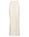 The Seafarer Woman Pants Beige Size 8 Cotton, Elastane In Beige