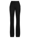 The Seafarer Woman Pants Black Size 8 Virgin Wool, Elastane In Black