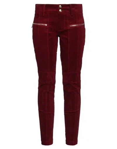 The Seafarer Woman Pants Brick Size 6 Cotton, Viscose, Elastane In Red