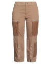 The Seafarer Woman Pants Camel Size 8 Cotton, Linen, Elastane, Silk In Beige