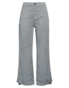 The Seafarer Woman Pants Grey Size 6 Cotton, Elastane In Grey