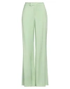 The Seafarer Woman Pants Light Green Size 8 Viscose In Green