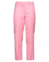 The Seafarer Woman Pants Pink Size 4 Wool In Pink