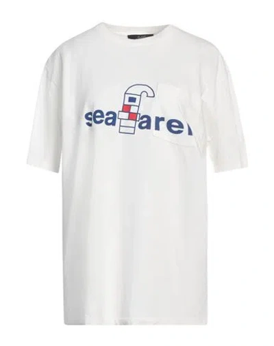 The Seafarer Woman T-shirt White Size L Cotton