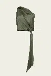 The Sei Asymmetrical Drape Top With Tail In Bottle