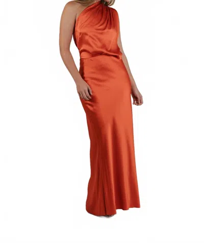 The Sei Bias Maxi Skirt In Poppy In Red