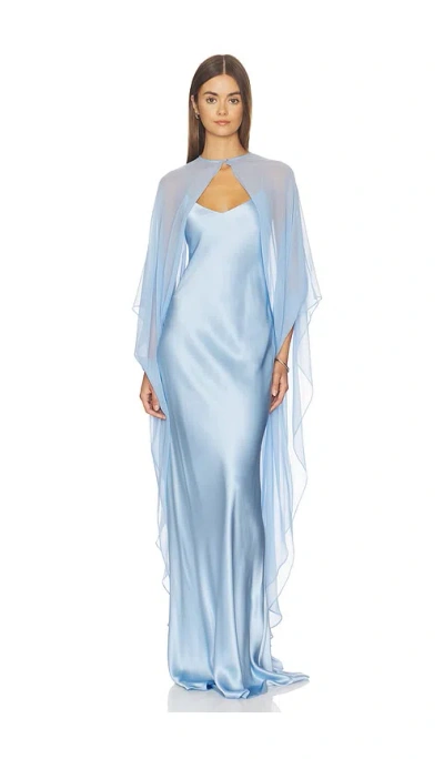The Sei Bias Slip With Cape In Blue