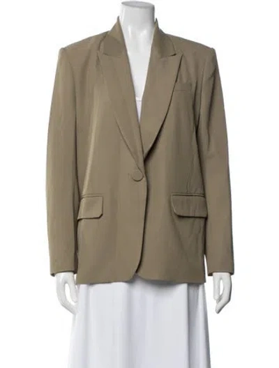 Pre-owned The Sei Blazer In Green