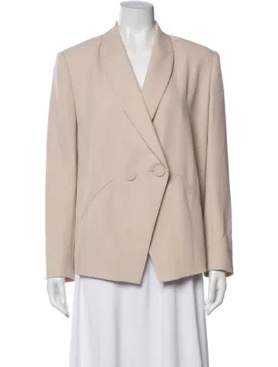 Pre-owned The Sei Blazer In Neutral