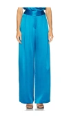 The Sei Relaxed Trouser In Blue