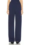 The Sei Boyfriend Trouser In Pinstripe