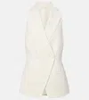The Sei Crêpe Vest In White