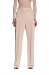 The Sei Double Pleat Trouser In Oyster In Neutral