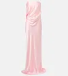 The Sei Draped Strapless Gown