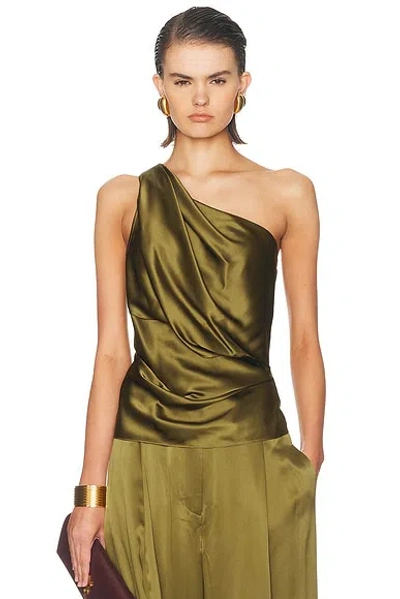 The Sei For Fwrd Draped One Shoulder Top In Multi