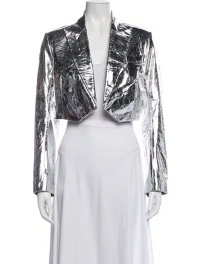 Pre-owned The Sei Lambskin Blazer W/ Tags In White