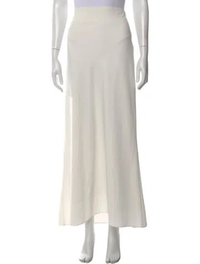 Pre-owned The Sei Long Skirt In White