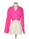 The Sei Long Sleeve Blouse In Pink
