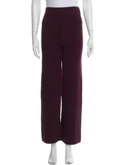 Pre-owned The Sei Merino Wool Sweatpants W/ Tags In Purple