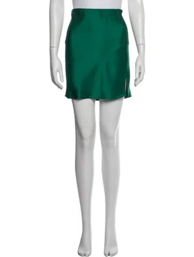 Pre-owned The Sei Mini Skirt In Green