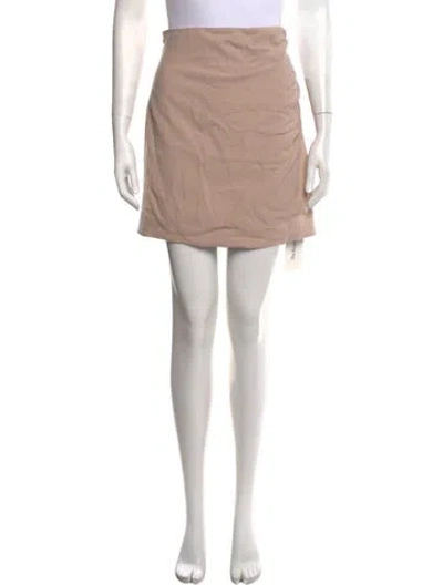Pre-owned The Sei Mini Skirt In Neutrals