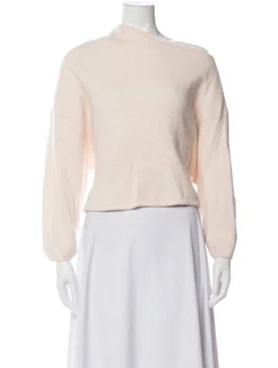 Pre-owned The Sei Off-the-shoulder Sweater In Neutrals