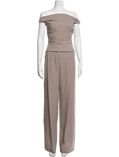 Pre-owned The Sei Pant Set W/ Tags In Neutrals