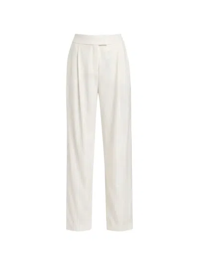 The Sei Pleat-detail Trousers In Neutral