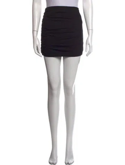 Pre-owned The Sei Pleated Accents Mini Skirt W/ Tags In Black