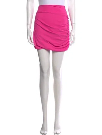 Pre-owned The Sei Pleated Accents Mini Skirt W/ Tags In Pink