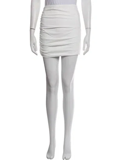 Pre-owned The Sei Pleated Accents Mini Skirt W/ Tags In White