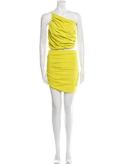 Pre-owned The Sei Pleated Accents Skirt Set In Blue