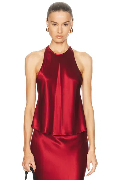 The Sei Racer Tank Top In Brown