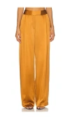 The Sei Relaxed Trouser In Orange