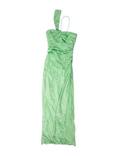 Pre-owned The Sei Silk Long Dress W/ Tags In Green